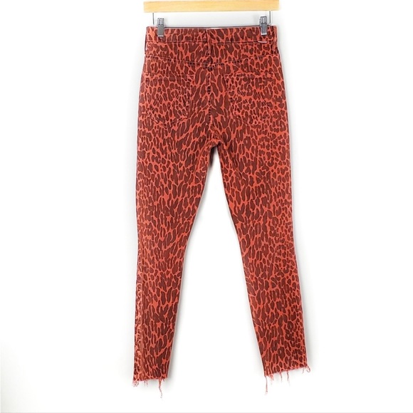 Mother cheetah print denim - Picture 5 of 5